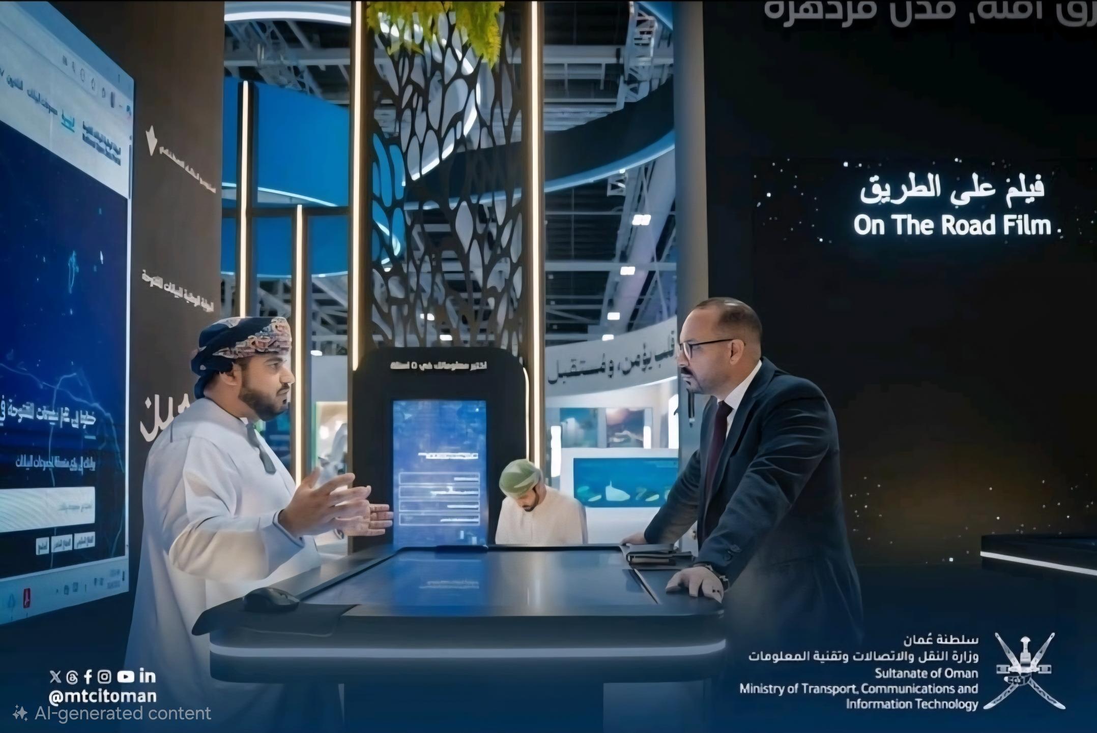 Ministry of Transport, Communications and Information Technology participates in the October Omran Exhibition